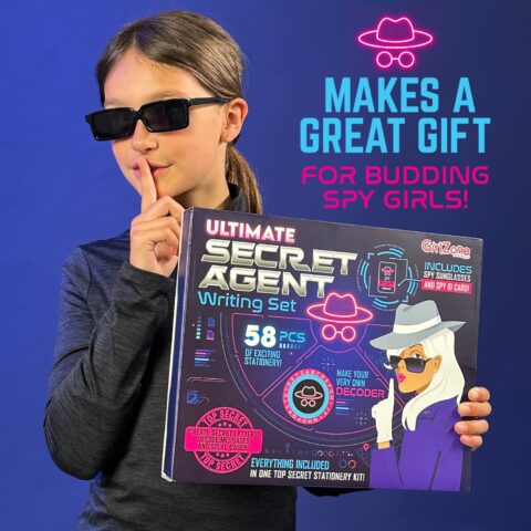 GirlZone Ultimate Secret Agent Writing Set